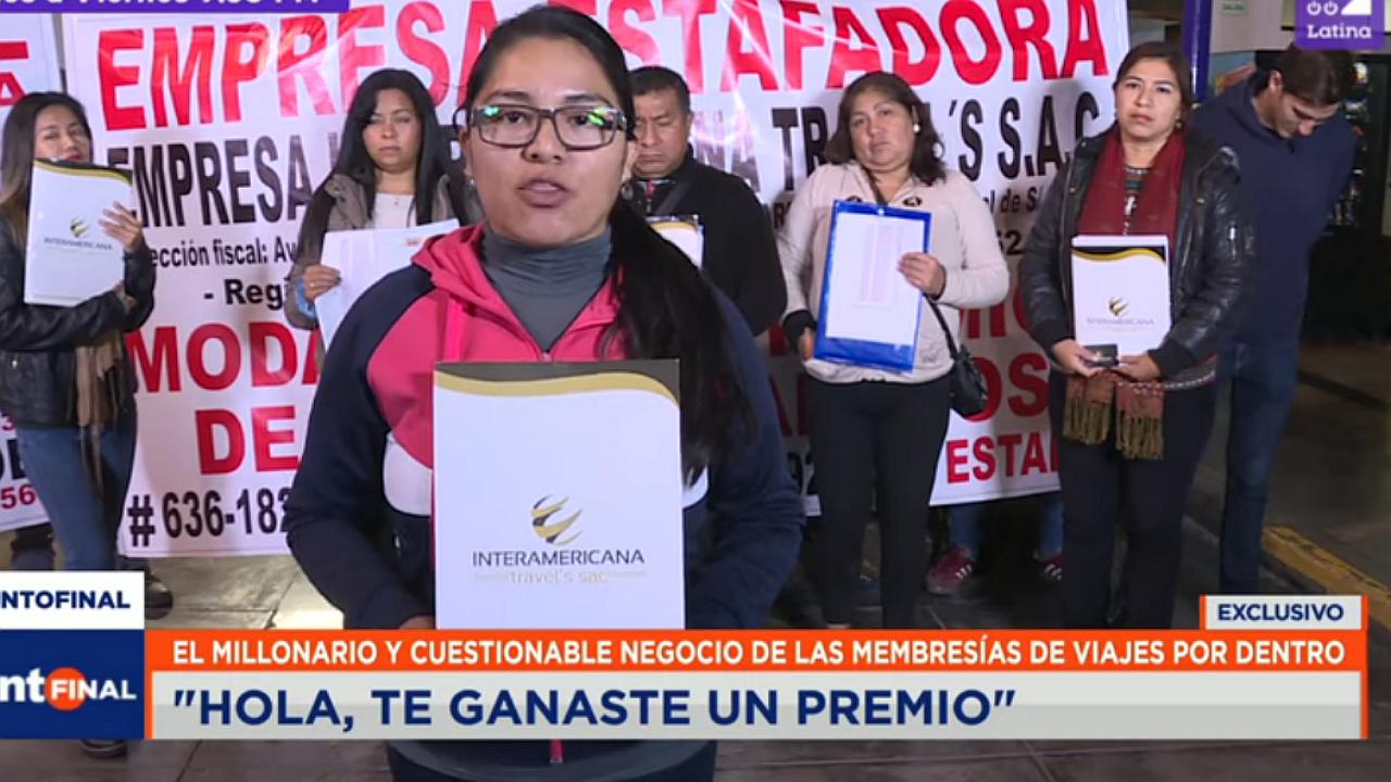 Denuncian a empresa por estafar con el premio de un viaje gratis (VIDEO)