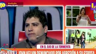 Giovanna Valcárcel a John Kelvin: ¿Cómo puedes decir que ella se golpeó para quedar bien con tus hijos?