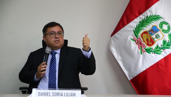 El procurador general, Daniel Soria, reveló que el nuevo Gobierno tiene en mente reemplazarlo por Katherine Ampuero. (Foto: Andina)
