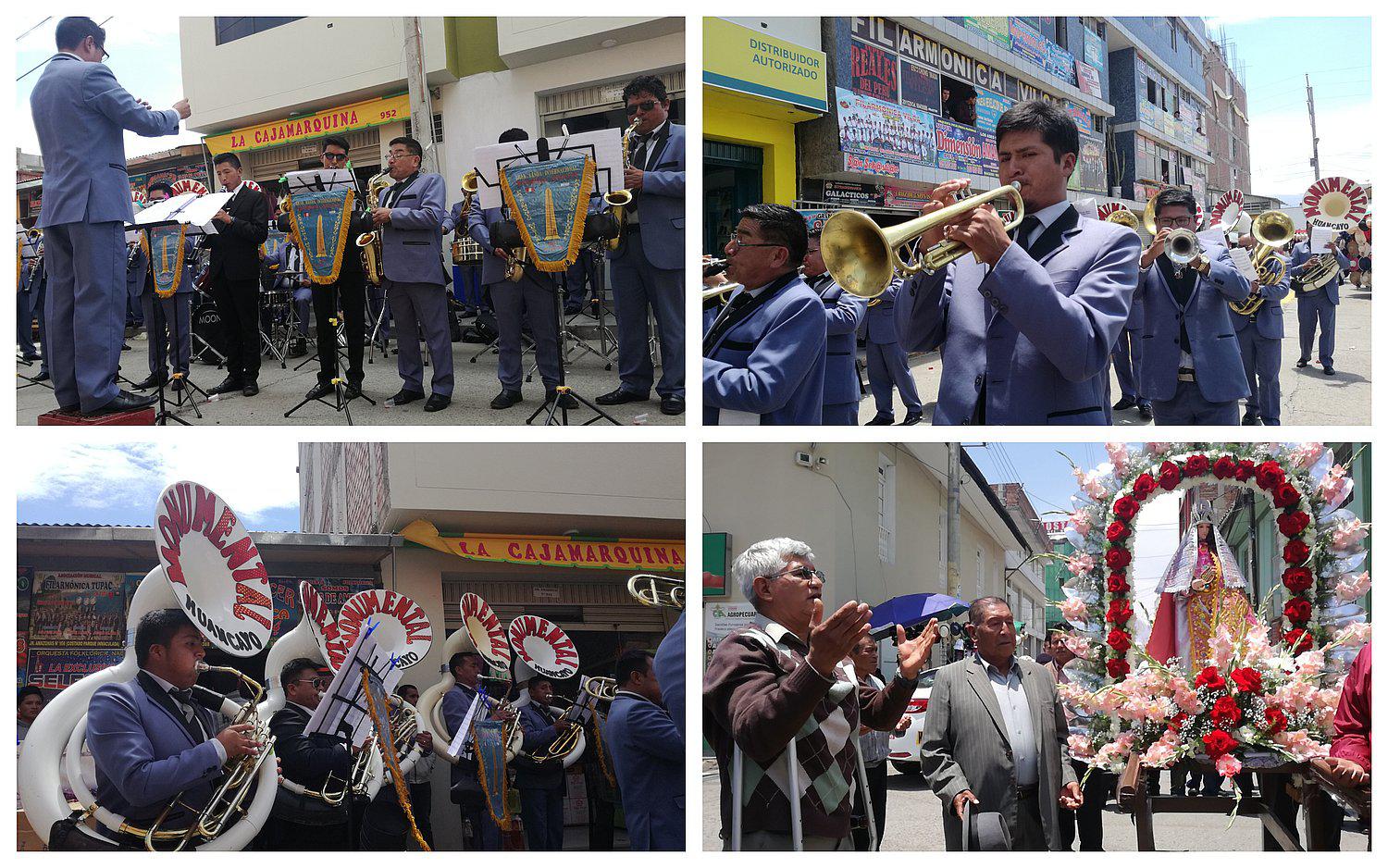 Los músicos arman la fiesta en honor a Santa Cecilia