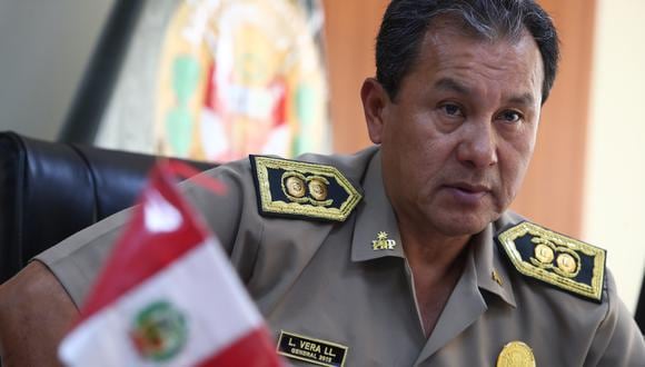 General PNP Luis Vera Llerena es el nuevo comandante general de la Policía Nacional del Perú. (Fotos: Alessandro Currarino/El Comercio).