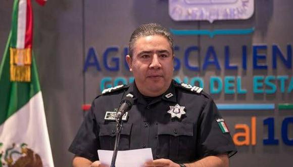 El secretario de Seguridad Pública de Aguascalientes, México, Porfirio Sánchez Mendoza, fue detenido. (Foto: Twitter)