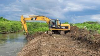 Tumbes: Realizan la limpieza y descolmatación de quebradas y canal de zonas afectadas por las lluvias