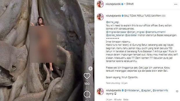 Alina Fazleeva | Indonesia | Bali: expulsan a influencer rusa por  fotografiarse desnuda en un árbol sagrado | RMMN | MUNDO | CORREO