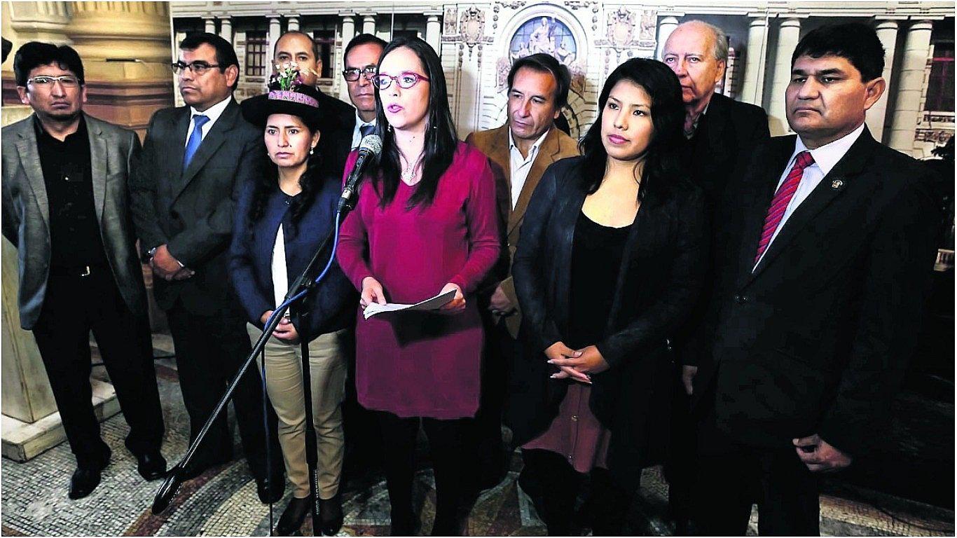 Nuevo Perú busca eliminar recojo de firmas para inscripción partidaria