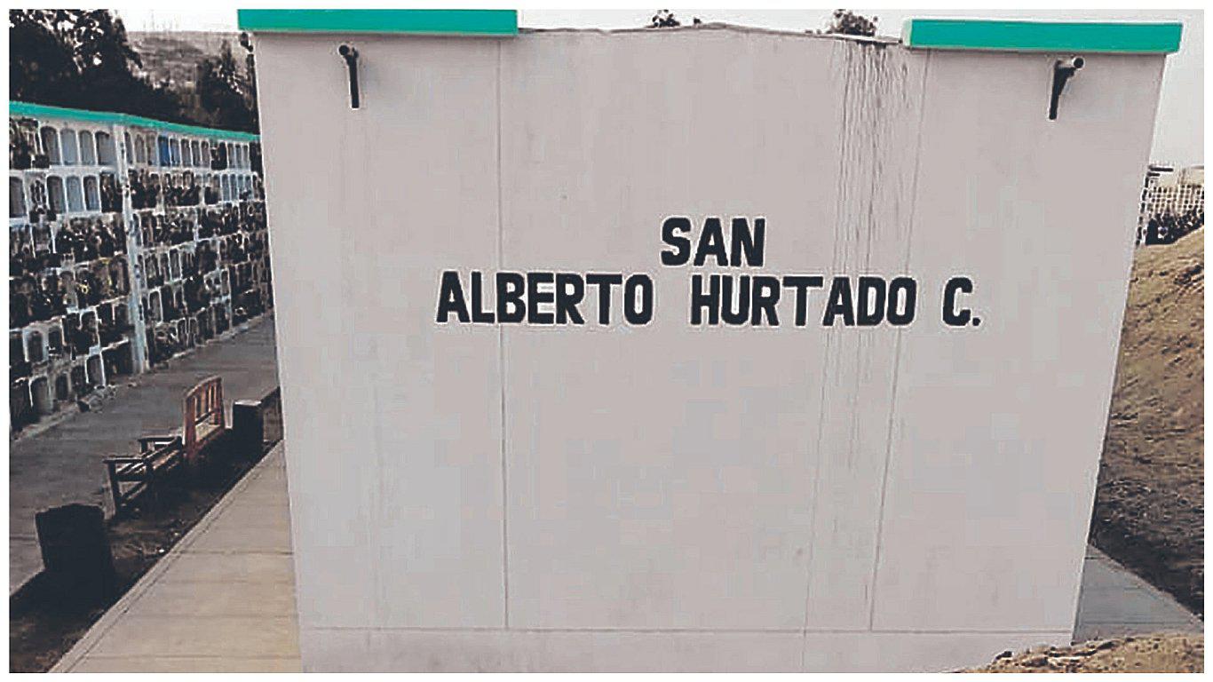 Pabellón de cementerio lleva nombre similar al de funcionario