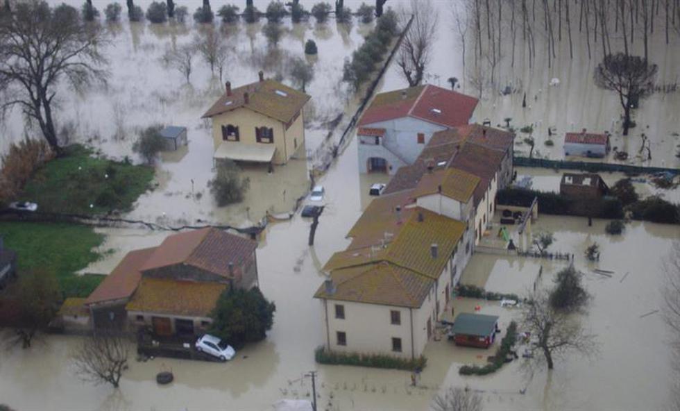Tres muertos por el mal tiempo que azota Italia