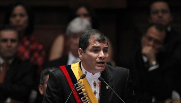 Rafael Correa abre proceso a caricaturista por dibujo en su contra 