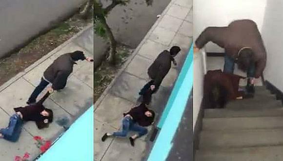 Ni Una Menos: hombre arrastró por la calle y amenazó de muerte a su pareja en Miraflores (VIDEO)