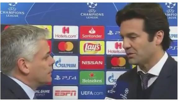 ​Técnico del Real Madrid hizo desplante a periodista durante entrevista (VIDEO)