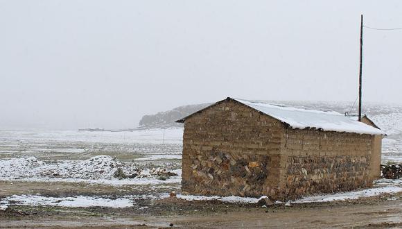Senamhi pronostica nevadas y heladas en las alturas de la región Puno 