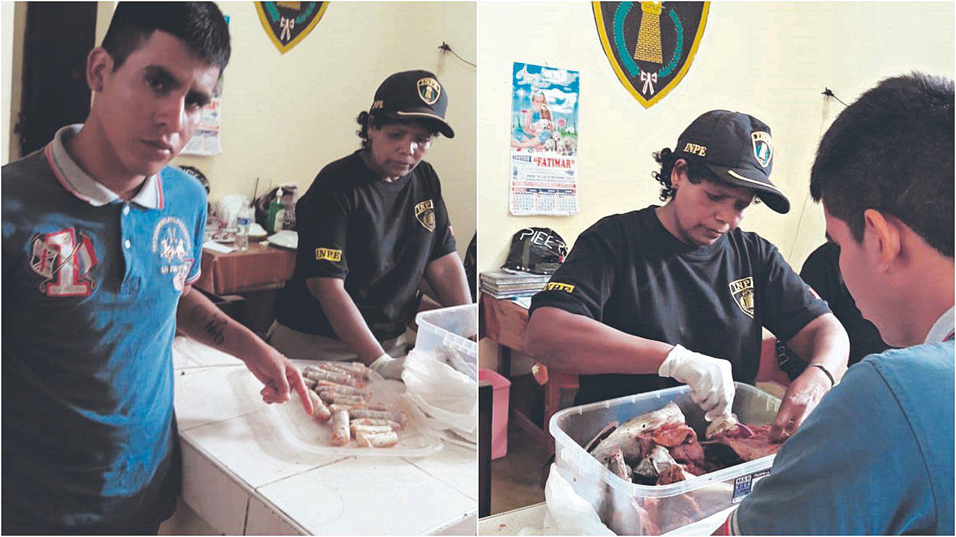 Intentan ingresar marihuana camuflada en visceras de pescado al penal de Chiclayo