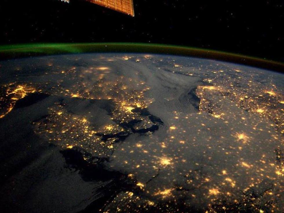 Así se ven las ciudades de noche desde el espacio (FOTOS)