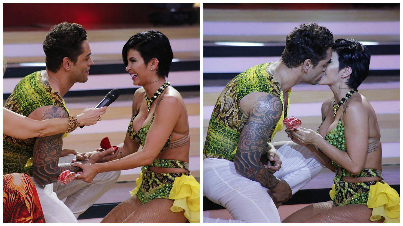 Reyes del Show: Thiago Cuña le pide matrimonio a Thati en vivo 