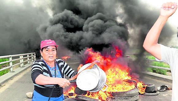 Chiclayo: Se enciende la protesta en Tumán