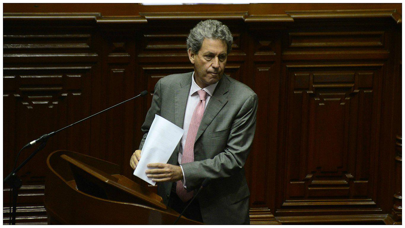 Alfredo Thorne solicita cuestión de confianza al Congreso (VIDEO)