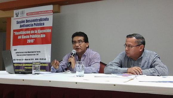Redujeron presupuesto a Gobierno Regional de Tacna por corrupción en otras regiones