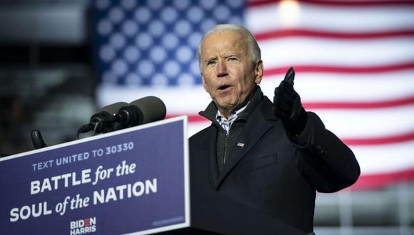 El candidato demócrata a la Casa Blanca, Joe Biden, se adjudicó este martes las elecciones presidenciales en los estados de Nueva York y Colorado. (Foto: Drew Angerer / Getty Images / AFP)