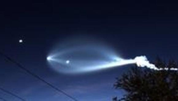 SpaceX lanzó cohete y fue visto en el cielo de California (VIDEO)