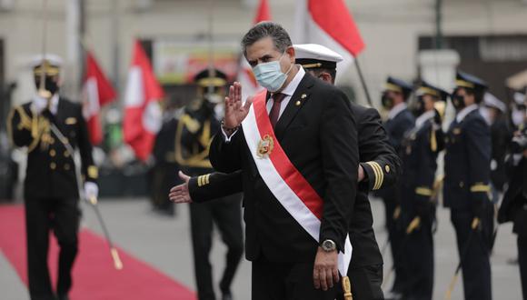 En su primer mensaje a todos los peruanos, Merino afirmó tiene el apoyo de las bancadas y que luchará contra la corrupción.