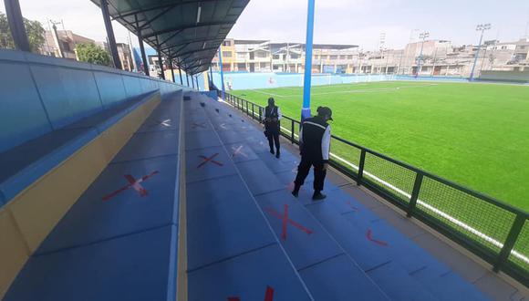 Tacna: destinan complejo deportivo “Defensores” como centro de retención temporal para infractores (Foto: Municipalidad Alto de la Alianza)
