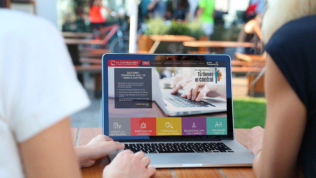 Contraloría presenta plataforma virtual para verificar patrimonio de candidatos