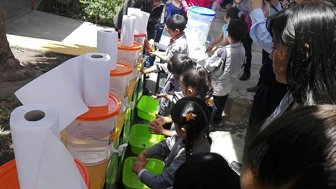 Promueven lavado de manos para prevenir enfermedades