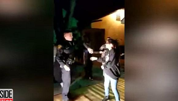​YouTube: policía acude a fiesta para suspenderla, pero no creerás lo que teminó haciendo