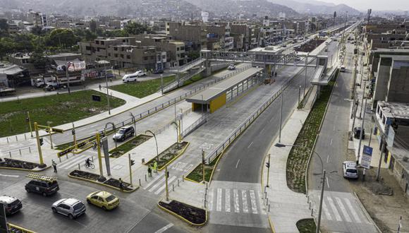 Alcalde de Lima presentó infraestructura vial culminada. Foto: MML