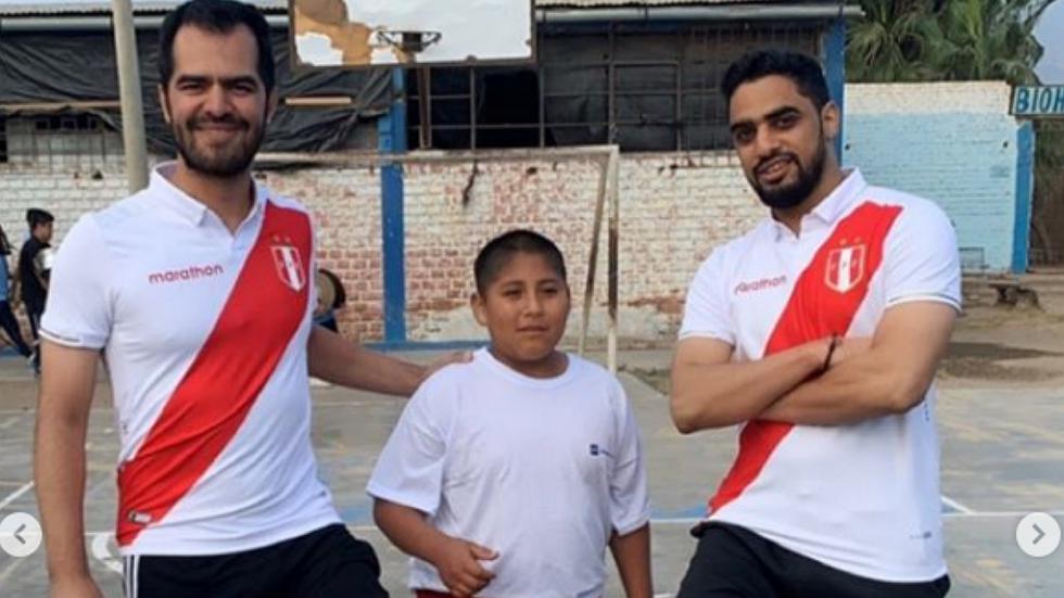 Empresario árabe se lució con los colores de la 'bicolor' y señaló que Perú se encuentra en su corazón
