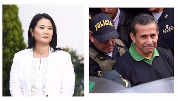 Keiko Fujimori negó que su padre y Ollanta Humala compartan espacio en la Diroes