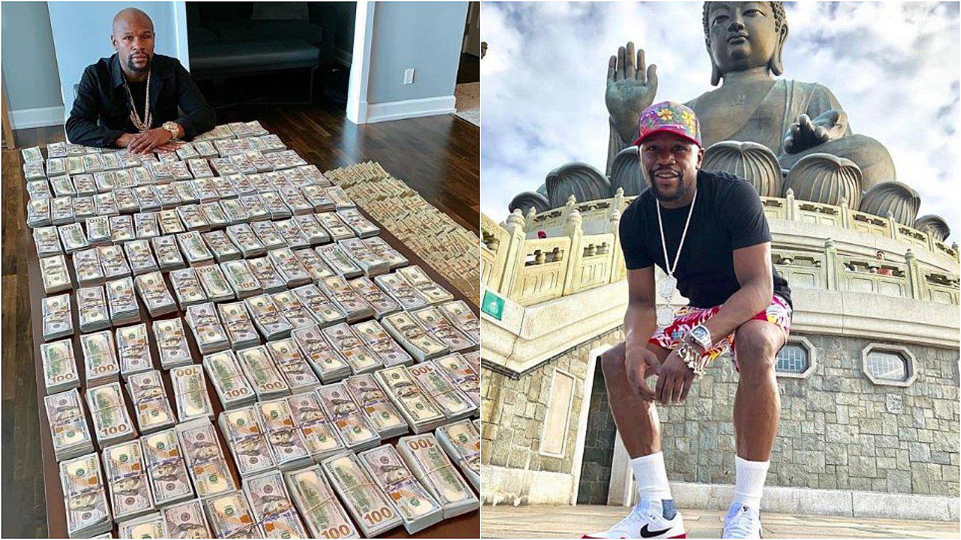 Exboxeador Floyd Mayweather responde a quienes lo critican por presumir su vida lujosa (FOTO)