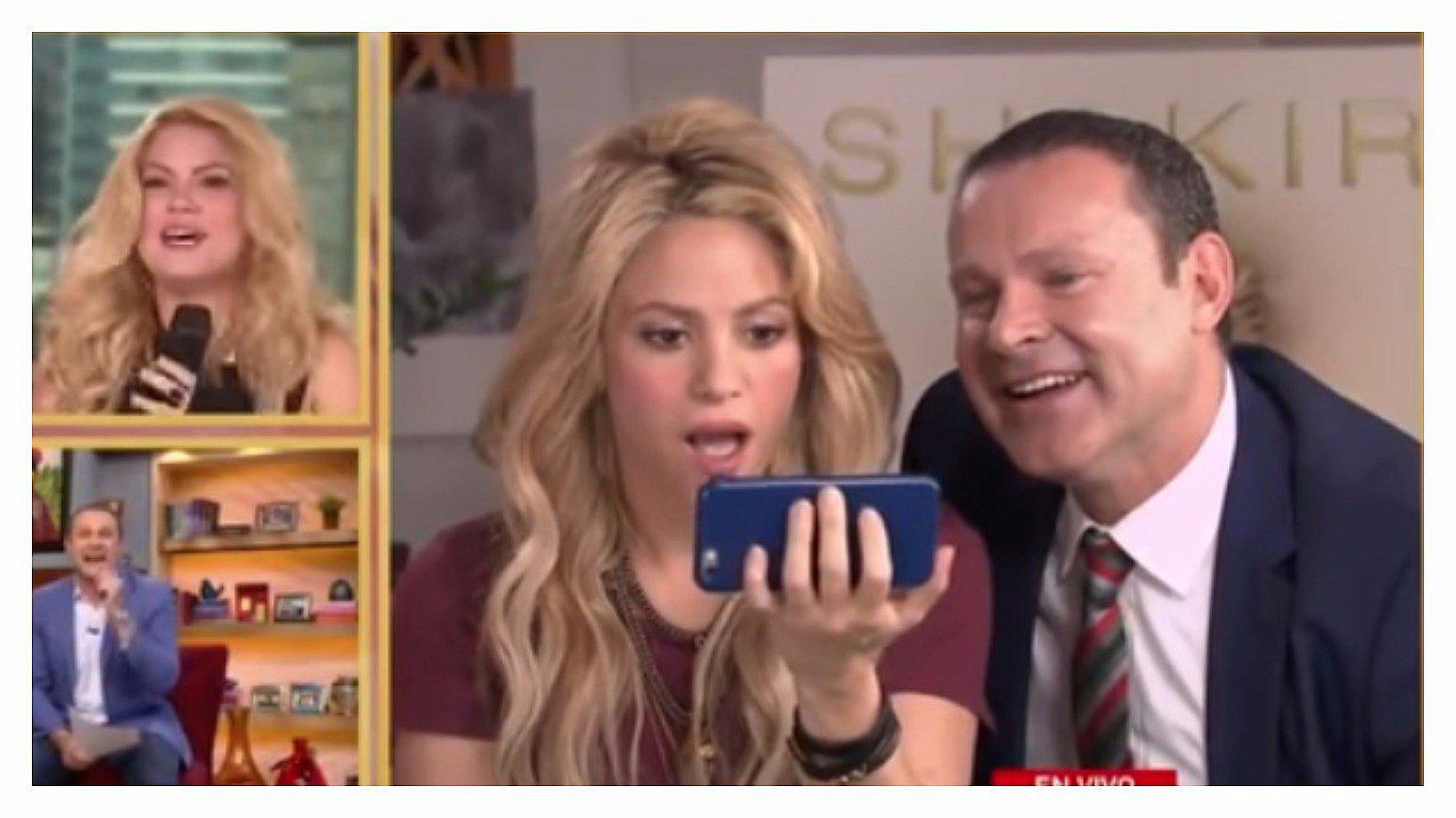 Shakira: su sorprendente reacción al ver la presentación de su imitadora [VIDEO]