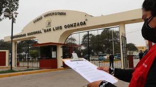 Ica: Universidad San Nacional Luis Gonzaga incumple plazos en revisión de expedientes