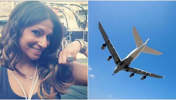 Avión aterriza de emergencia por escándalo de mujer ebria 