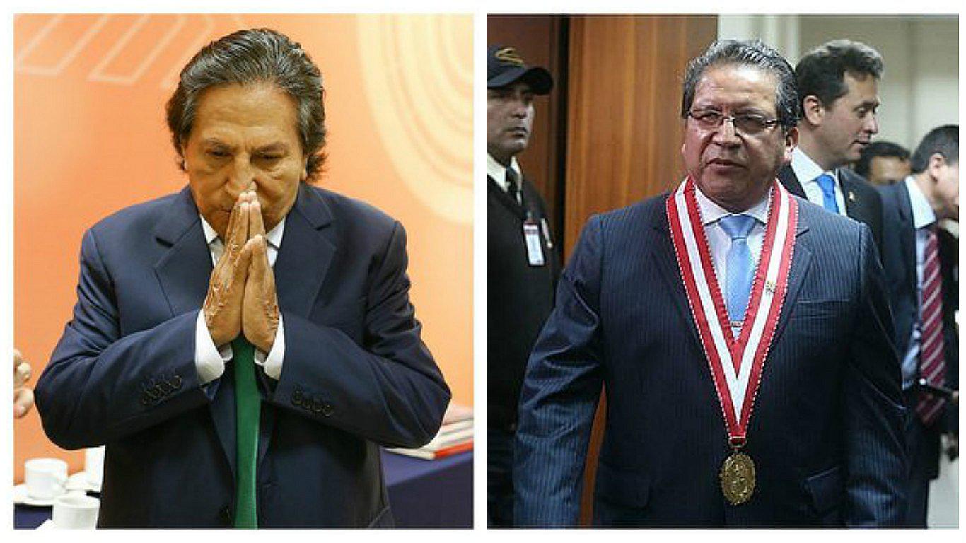 Fiscal de la Nación sobre Toledo: "No hay persecución política, sino penal"