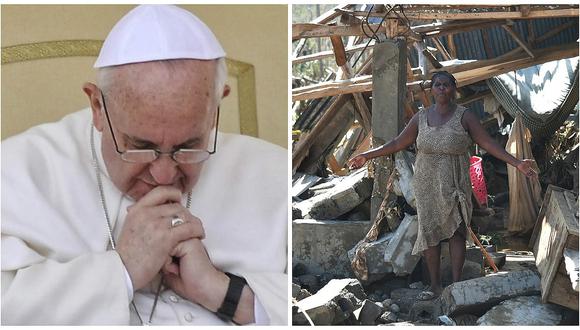 Huracán Matthew: Papa Francisco reclama la solidaridad del mundo para ayudar a Haití