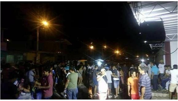 Un baile en la vía pública termina en balacera en el distrito de Querecotillo