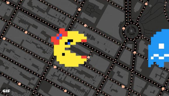 Google Maps: Plataforma permite jugar Pac-Man en las rutas