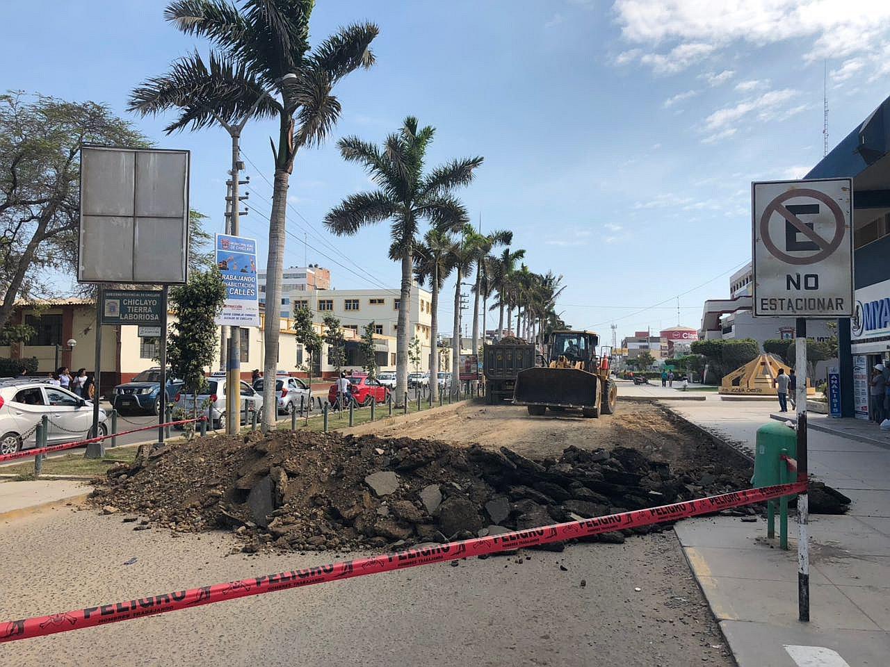 Chiclayo: Obra de la MPCh se inició sin entrega de expediente técnico ni del terreno