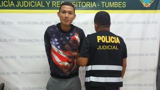 Tumbes: Agentes capturan a un hombre por figurar con prisión preventiva