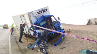 Accidente de tránsito entre camión y tráiler en Chala deja un muerto 