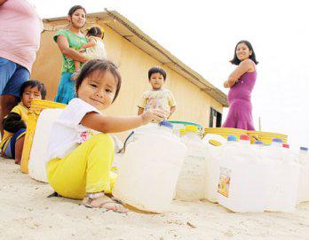Ex polvorines cuenta con pilones de agua