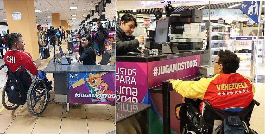 Reciben a primeras delegaciones que participarán en Juegos Parapanamericanos (VIDEO)