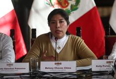 Betssy Chávez: Perú Libre no acudirá a reunión convocada por la presidenta del Consejo de Ministros