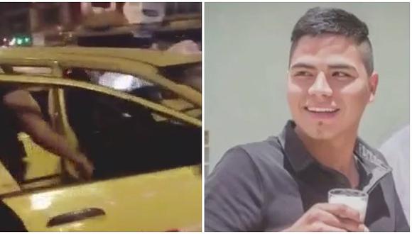 ​Buscan a taxista que atropelló y abandonó a motociclista en la vía pública (VIDEO)