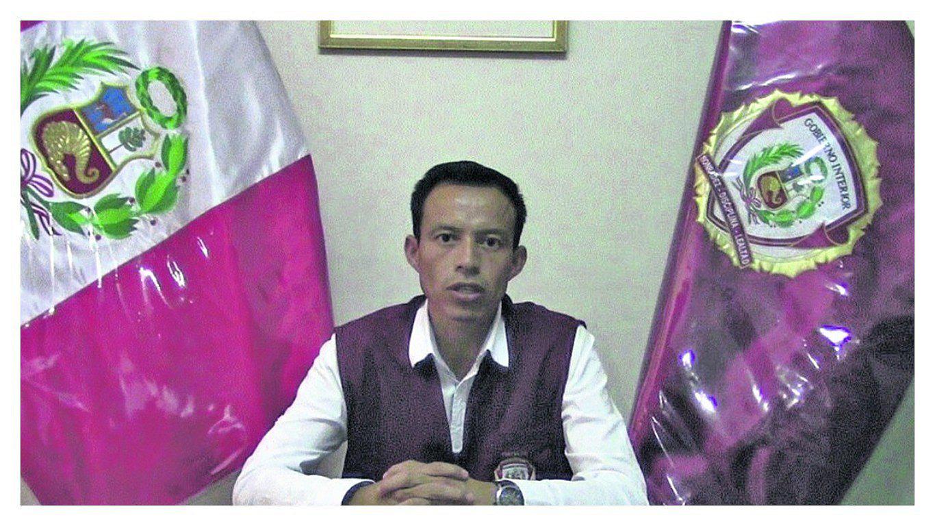 Piden la salida del prefecto regional de Tumbes