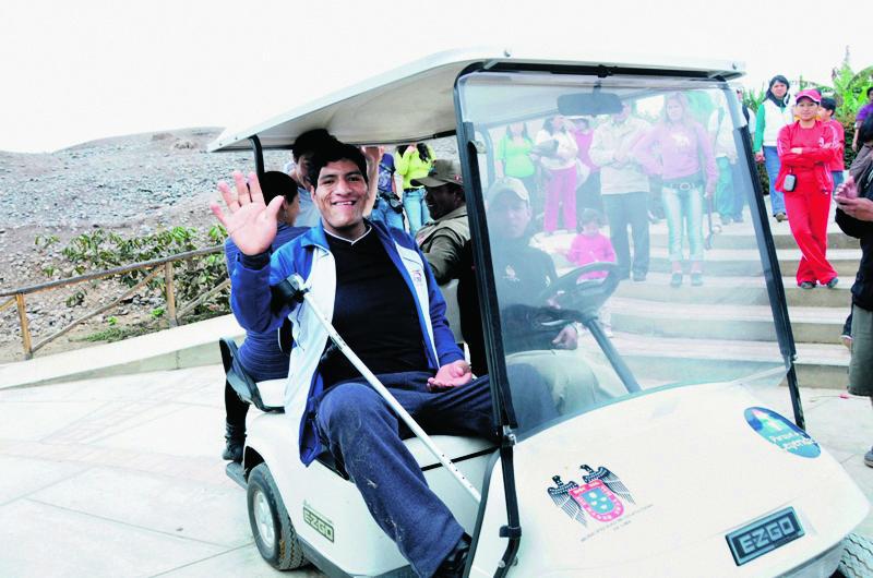 "Gigante" de Huanta olvidado en Lima