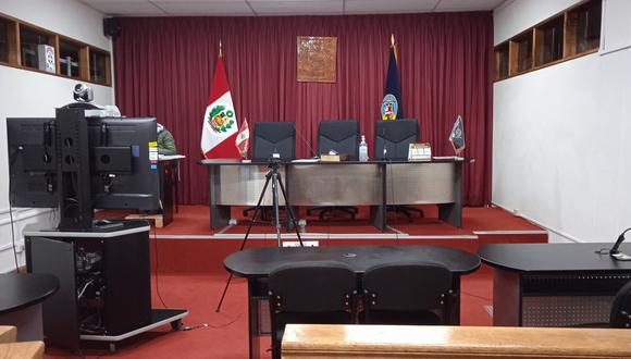 Audiencia virtual de la Sala de Apelaciones de la Corte Superior de Justicia de Huancavelica.