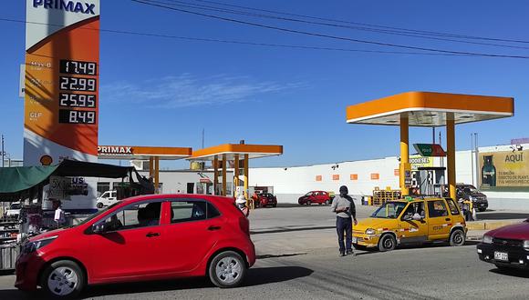 Precios del combustible en algunos grifos de Arequipa este 1 de julio 2022| Foto: Nelly Hancco
